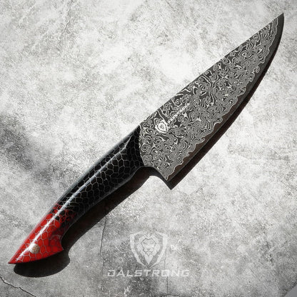 8" Chef Knife - AUS-12V Steel 66+ HRC