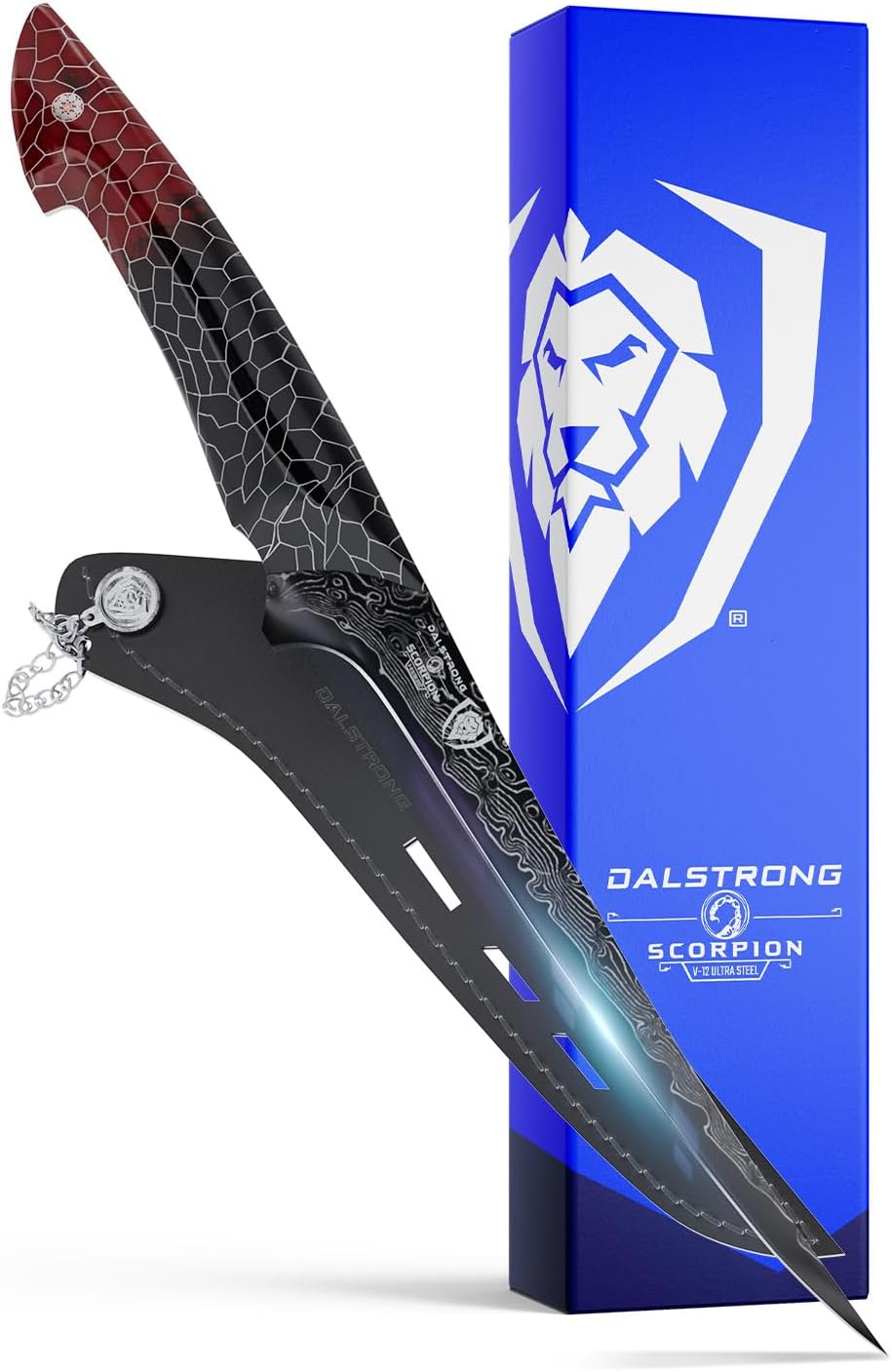 8" Chef Knife - AUS-12V Steel 66+ HRC