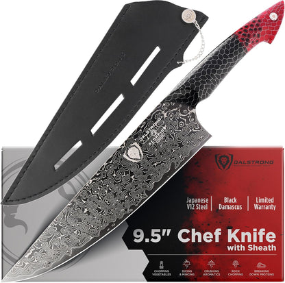 8" Chef Knife - AUS-12V Steel 66+ HRC