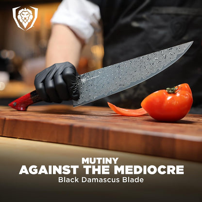 8" Chef Knife - AUS-12V Steel 66+ HRC