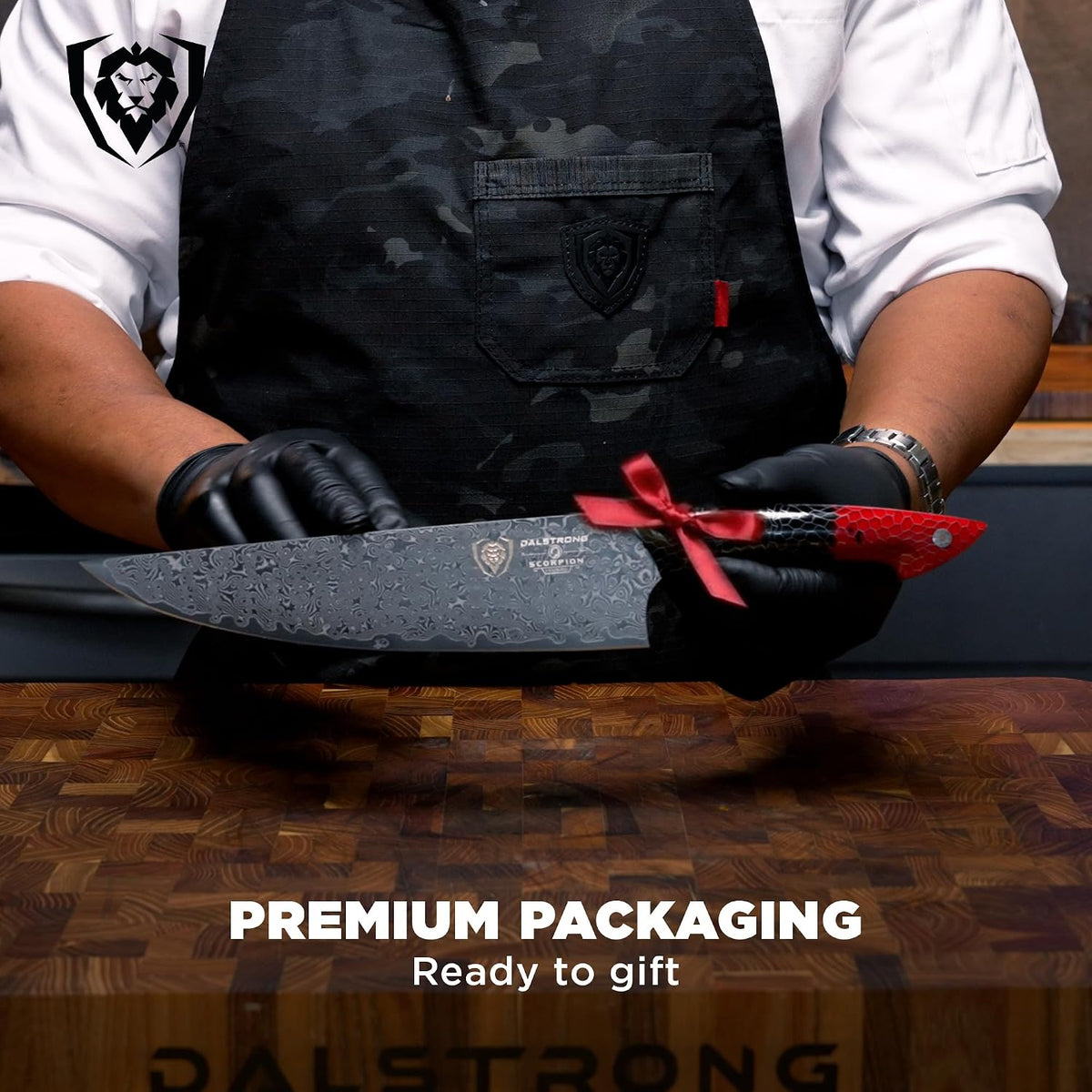 8" Chef Knife - AUS-12V Steel 66+ HRC