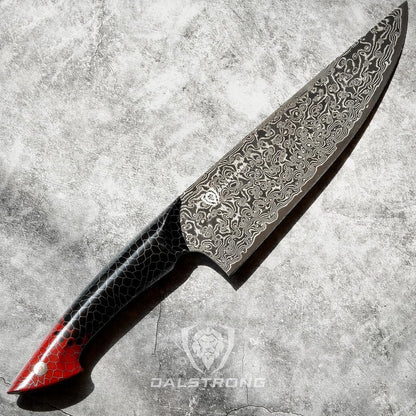 8" Chef Knife - AUS-12V Steel 66+ HRC