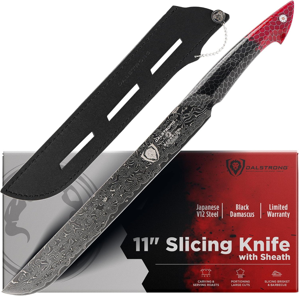 8" Chef Knife - AUS-12V Steel 66+ HRC