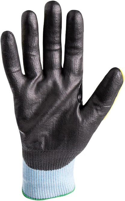 Cut-Resistant Impact Protection Polyurethane Palm Knit Work Gloves | Helix® Core 3012