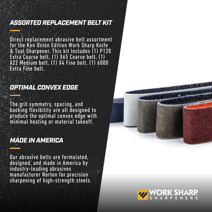 WSSAKO81113 Assorted Belt Kit Replacement for Ken Onion Edition