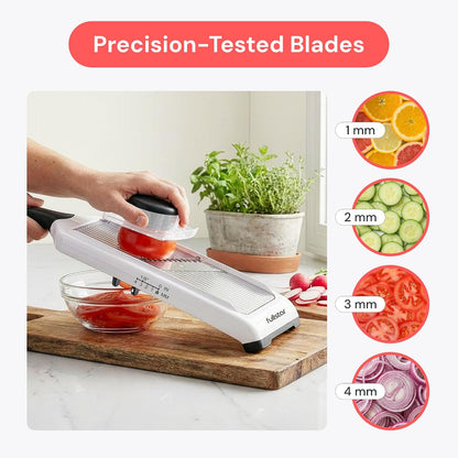 Handheld Mandoline Vegetable Slicer & Julienne Cutter