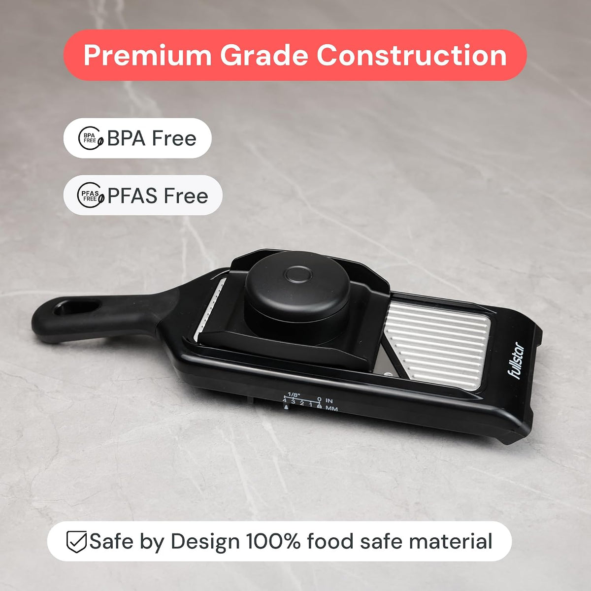 Handheld Mandoline Vegetable Slicer & Julienne Cutter