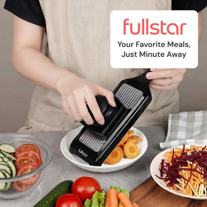 Handheld Mandoline Vegetable Slicer & Julienne Cutter