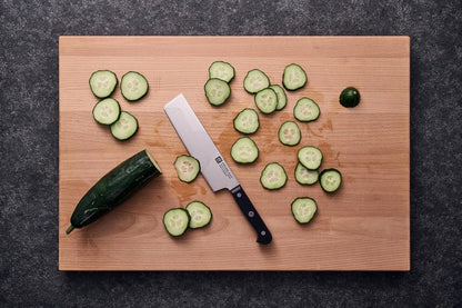 Gourmet 8-inch Razor-Sharp German Carving/Slicing Knife, Made in Company-Owned German Factory with Special Formula Steel perfected for almost 300 Years, Dishwasher Safe
