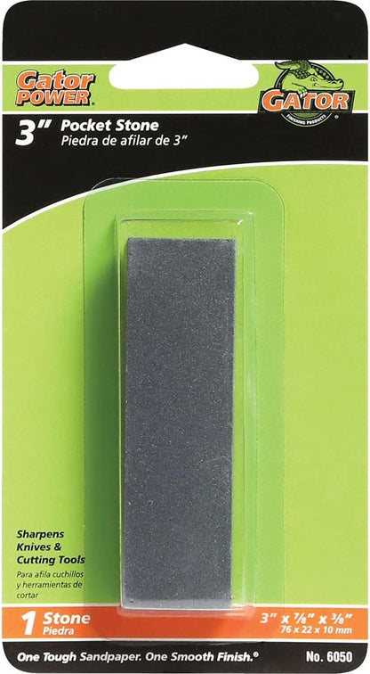 6050 Pocket Sharpening Stone, 3-Inch x 7/8-Inch, Pack of 1