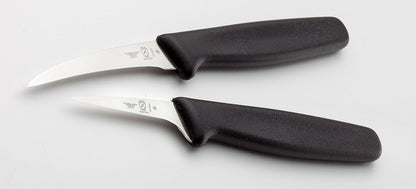 Thai Fruit Carving Knife Set, 2 Inch & 2.5 Inch, Black Handles