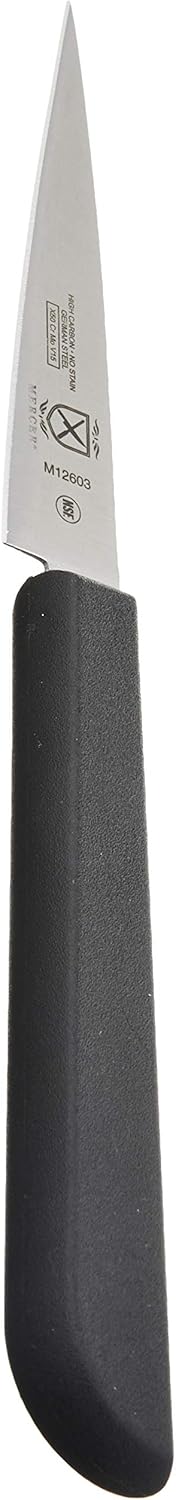 Thai Fruit Carving Knife Set, 2 Inch & 2.5 Inch, Black Handles