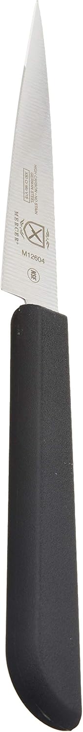 Thai Fruit Carving Knife Set, 2 Inch & 2.5 Inch, Black Handles