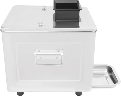 Meat Cutter Machine 850W Electric Meat Slicer Shredder 330 lbs/h for Soft Vegetables Boneless Pork Chicken Fish Commercial Home Food Slicer Shredded Cutting Machine (5mm/0.2'')