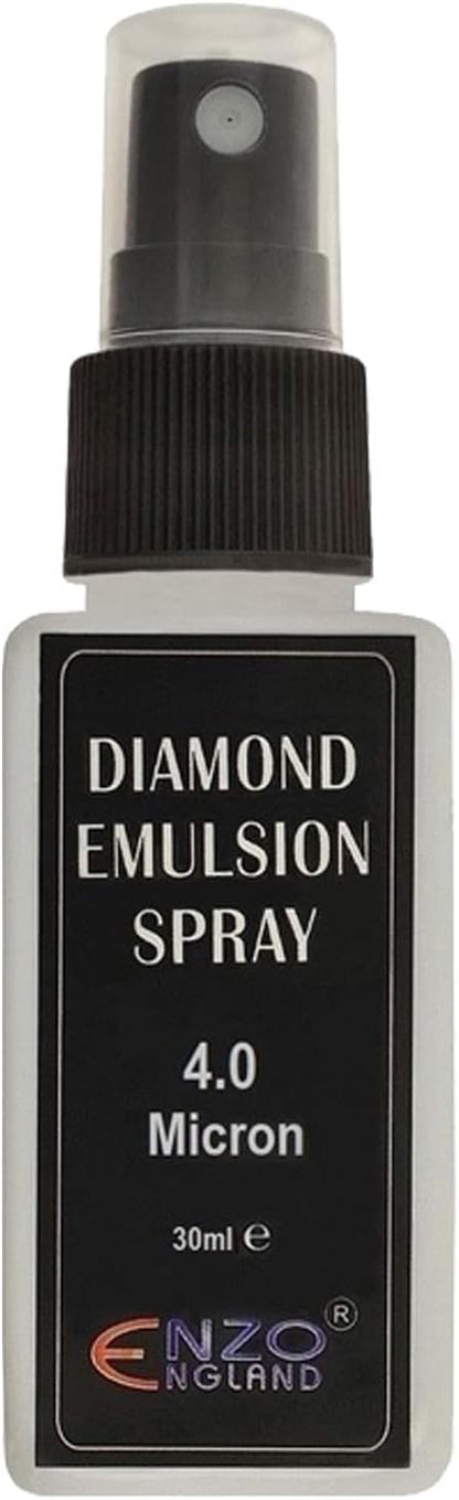 Poly Diamond Stropping Suspension Emulsion Spray Abrasive Lapping Fluid Premium Stropping Sharpening Razor Knife Blade (0.25 Micron)