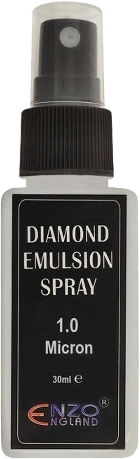 Poly Diamond Stropping Suspension Emulsion Spray Abrasive Lapping Fluid Premium Stropping Sharpening Razor Knife Blade (0.25 Micron)