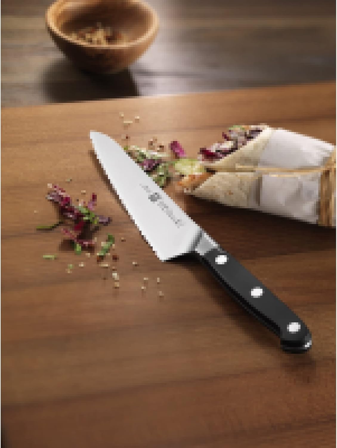 Pro 5.5-inch Serrated Prep Knife