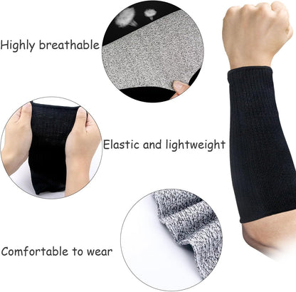 Arm Protection Sleeves Level 5 Protection Cut Burn Resistant Sleeve Anti Abrasion Forearm Cover Protector