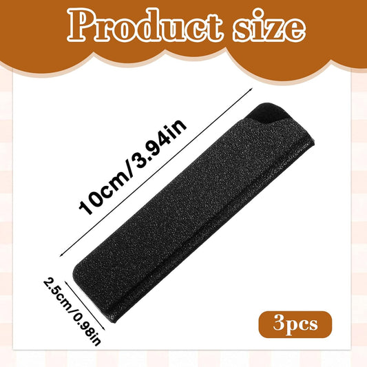 4'' Knife Guard 3 PCS Knife Edge Guards Universal Paring Knifes Sheath Waterproof Abrasion Resistant Knifes Covers or Sleeves, Plastic and Felt