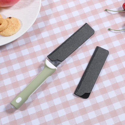 4'' Knife Guard 3 PCS Knife Edge Guards Universal Paring Knifes Sheath Waterproof Abrasion Resistant Knifes Covers or Sleeves, Plastic and Felt