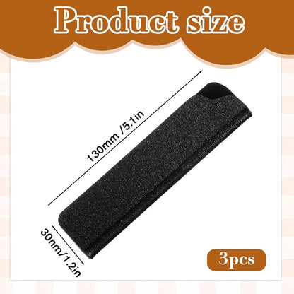 4'' Knife Guard 3 PCS Knife Edge Guards Universal Paring Knifes Sheath Waterproof Abrasion Resistant Knifes Covers or Sleeves, Plastic and Felt