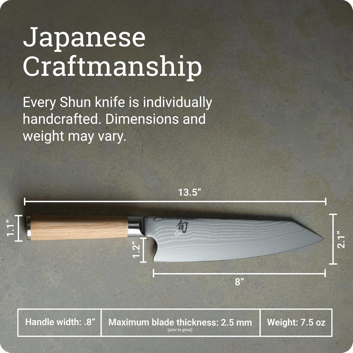 Classic 8" Kiritsuke Knife