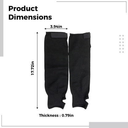 Men 5-Level Anti-Cut Sleeves, 45 Cm Arm Protection Hppe, Thumb Hole Design, Welding, Metalwork, Food Processing, Gardening, Animal Care Ideal For