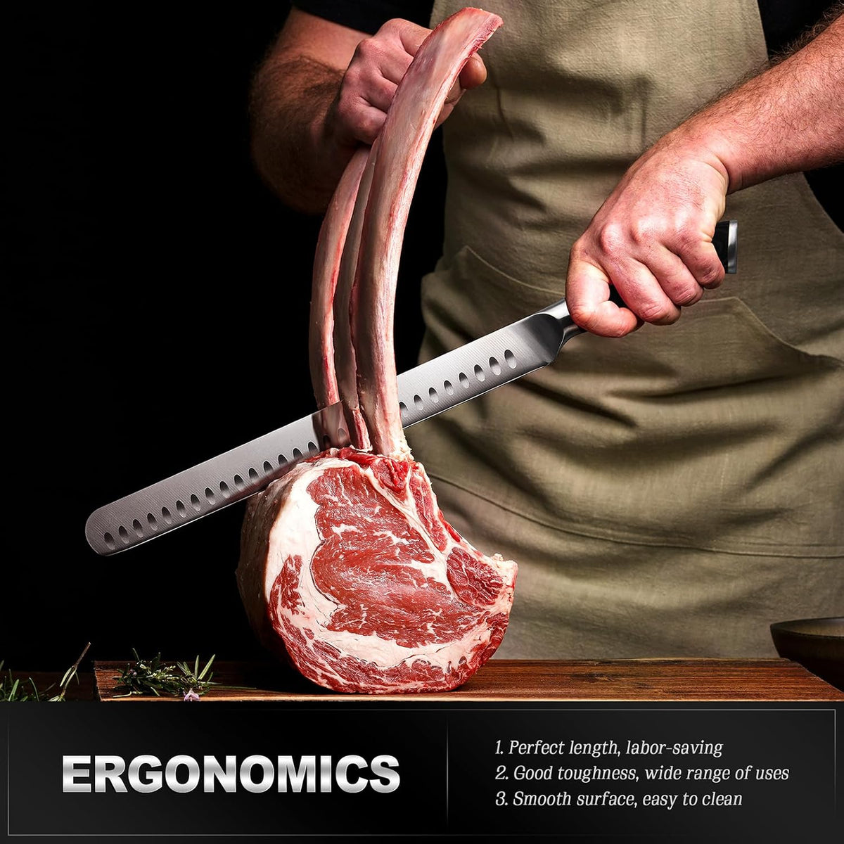 Brisket Knife, 12 inch Carving Knife for Meat