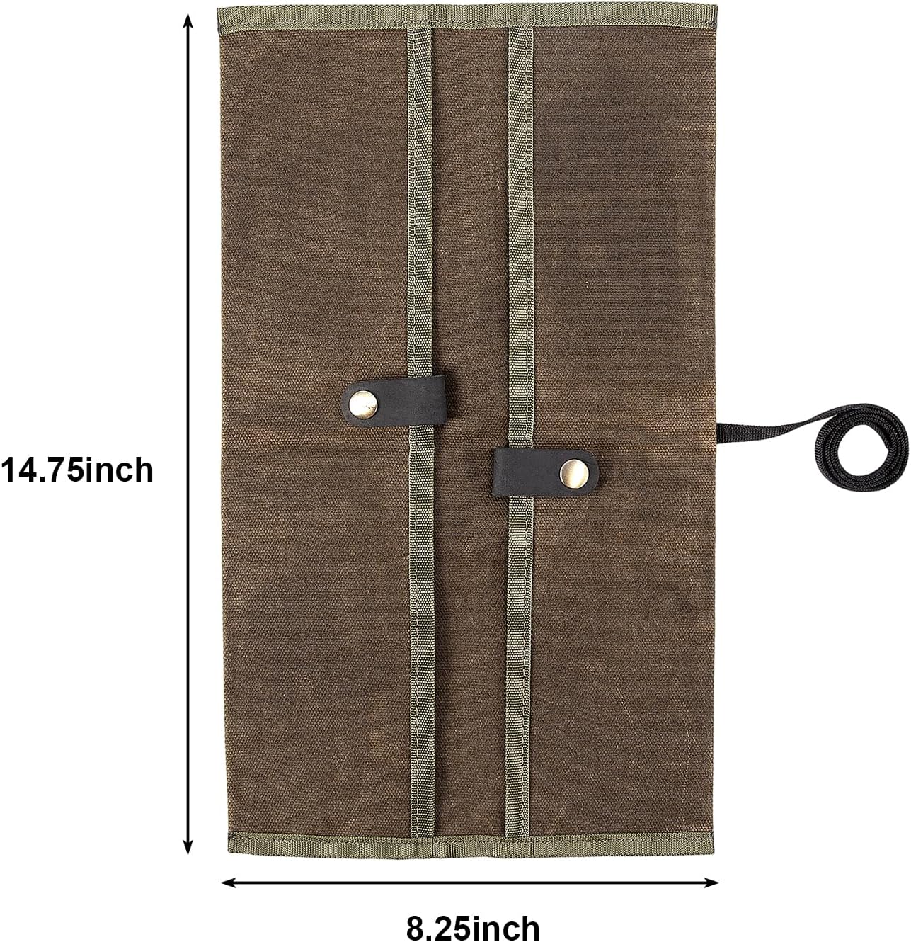 Chef Knife Sheath,Waxed Canvas Single Chef Knife Case Bag Roll for Traval,Sheaths for Chef's Kitchen knives,Tool Organizer Pouch Culinary Accessories Cooking Tools Roll,Gifts for Men
