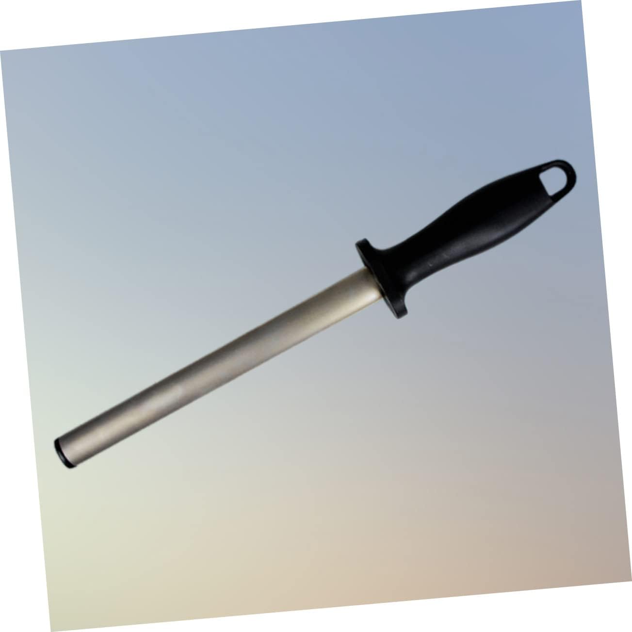 Carbon Steel Sharpener Rod Polishing Area Gourmet Stick for Kitchen and Chef Use