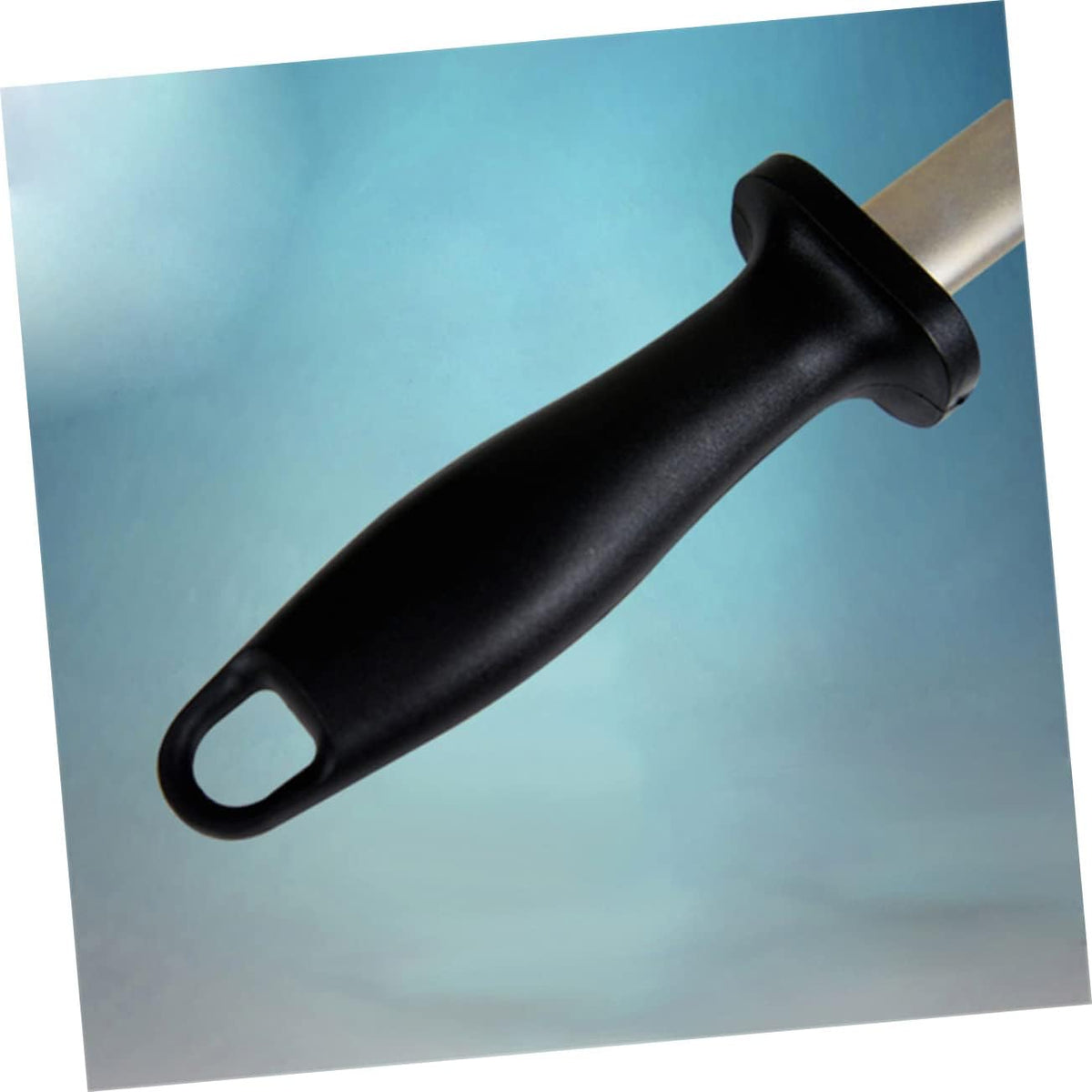 Carbon Steel Sharpener Rod Polishing Area Gourmet Stick for Kitchen and Chef Use