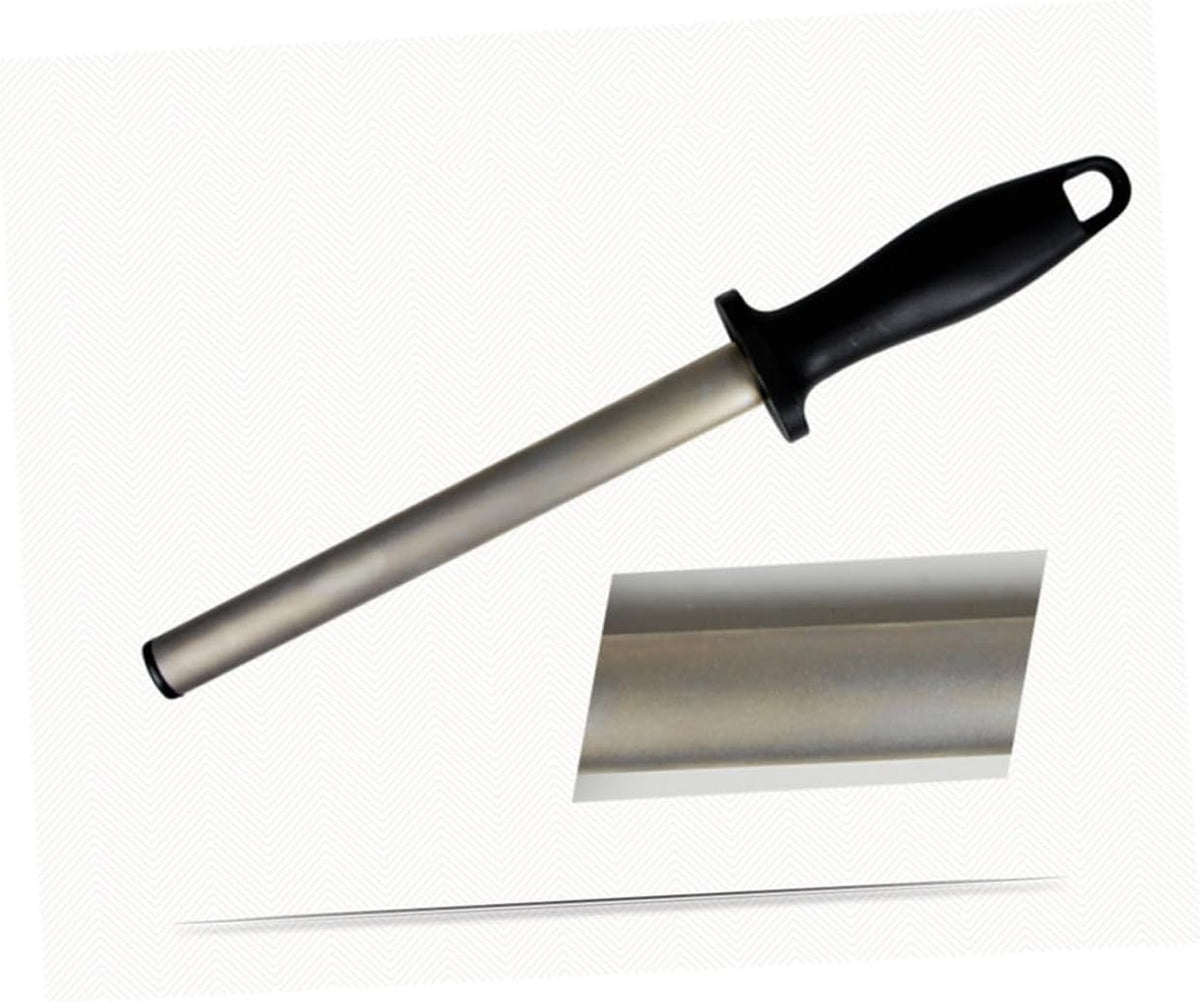 Carbon Steel Sharpener Rod Polishing Area Gourmet Stick for Kitchen and Chef Use