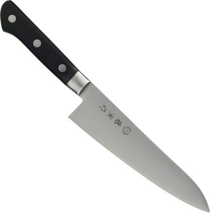FU-801 Petty Knife, 4.7 inches (120 mm), Made in Japan, Cobalt Alloy Steel, Double Edged, Perfect for Peeling and Cutting Fruits and Vegetables, All-Purpose Knife for Cooking Meats and Fish, Made by