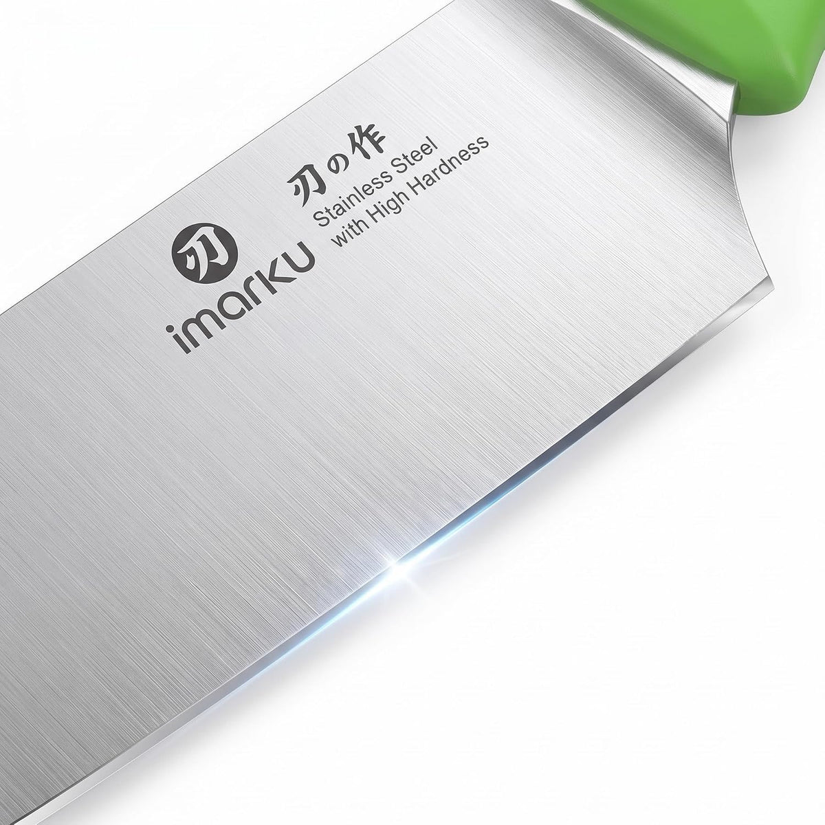 High-Carbon Stainless Steel Knife Set with Block