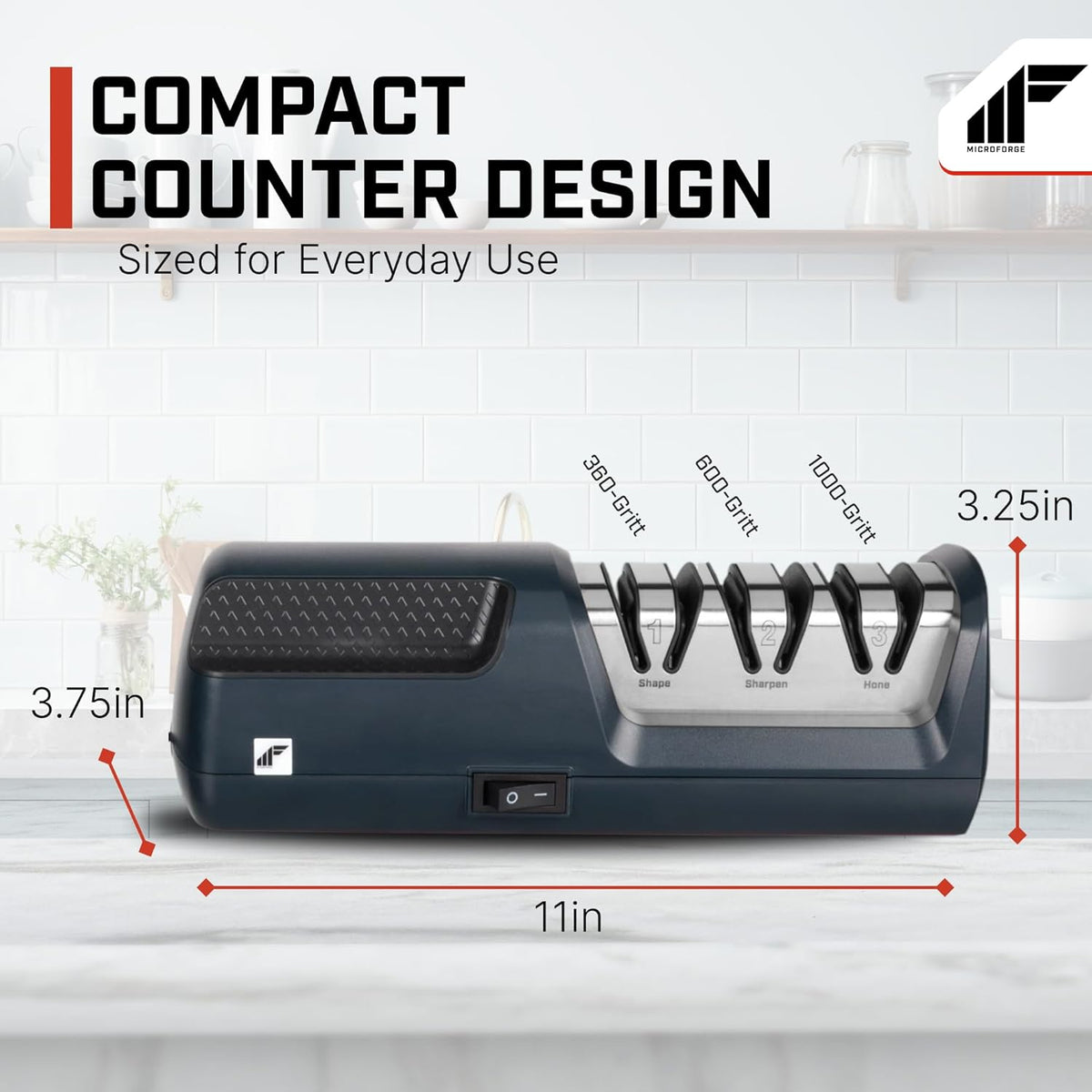 MF-855 Electric Knife Sharpener for Home Kitchens