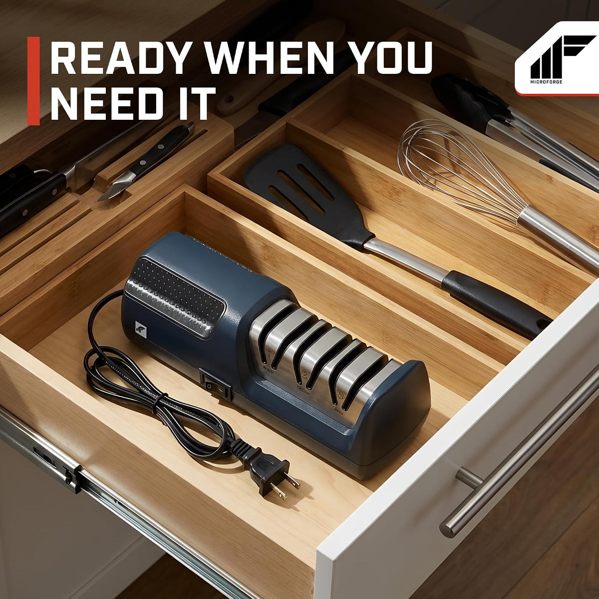 MF-855 Electric Knife Sharpener for Home Kitchens