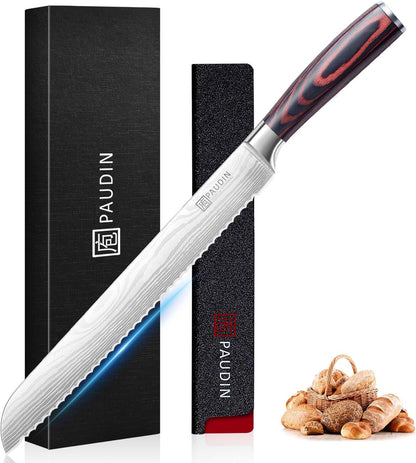 Boning Knife 6 Inch, Super Sharp Fillet Knife, German High Carbon Stainless Steel Deboning Knives, Professional Boning Knives for Meat Poultry Chicken, Pakkawood Handle with Gift Box