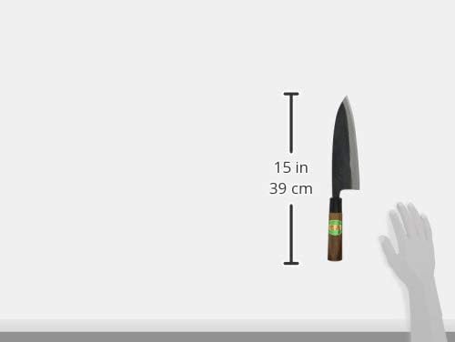Tosa Knife, Black Uchi, Deba Knife, Blue Steel, No. 1, 8.3 inches (210 mm)