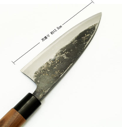 Tosa Knife, Black Uchi, Deba Knife, Blue Steel, No. 1, 8.3 inches (210 mm)
