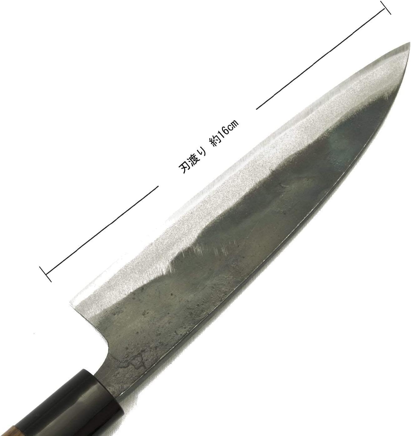 Tosa Knife, Black Uchi, Deba Knife, Blue Steel, No. 1, 8.3 inches (210 mm)