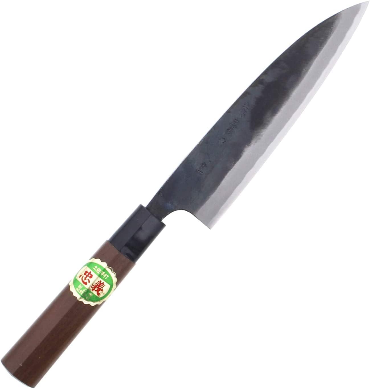 Tosa Knife, Black Uchi, Deba Knife, Blue Steel, No. 1, 8.3 inches (210 mm)