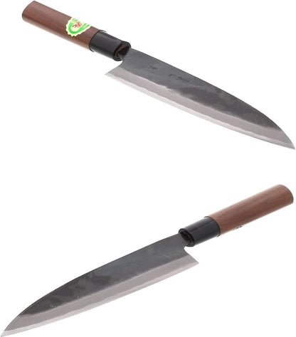 Tosa Knife, Black Uchi, Deba Knife, Blue Steel, No. 1, 8.3 inches (210 mm)