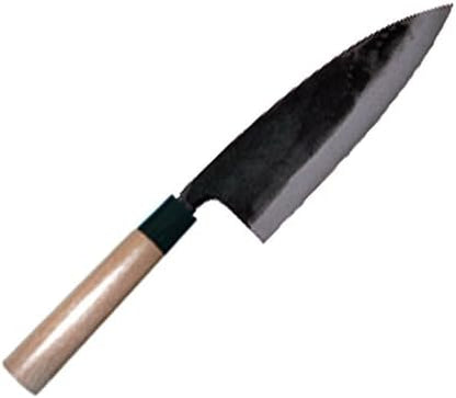 Tosa Knife, Black Uchi, Deba Knife, Blue Steel, No. 1, 8.3 inches (210 mm)