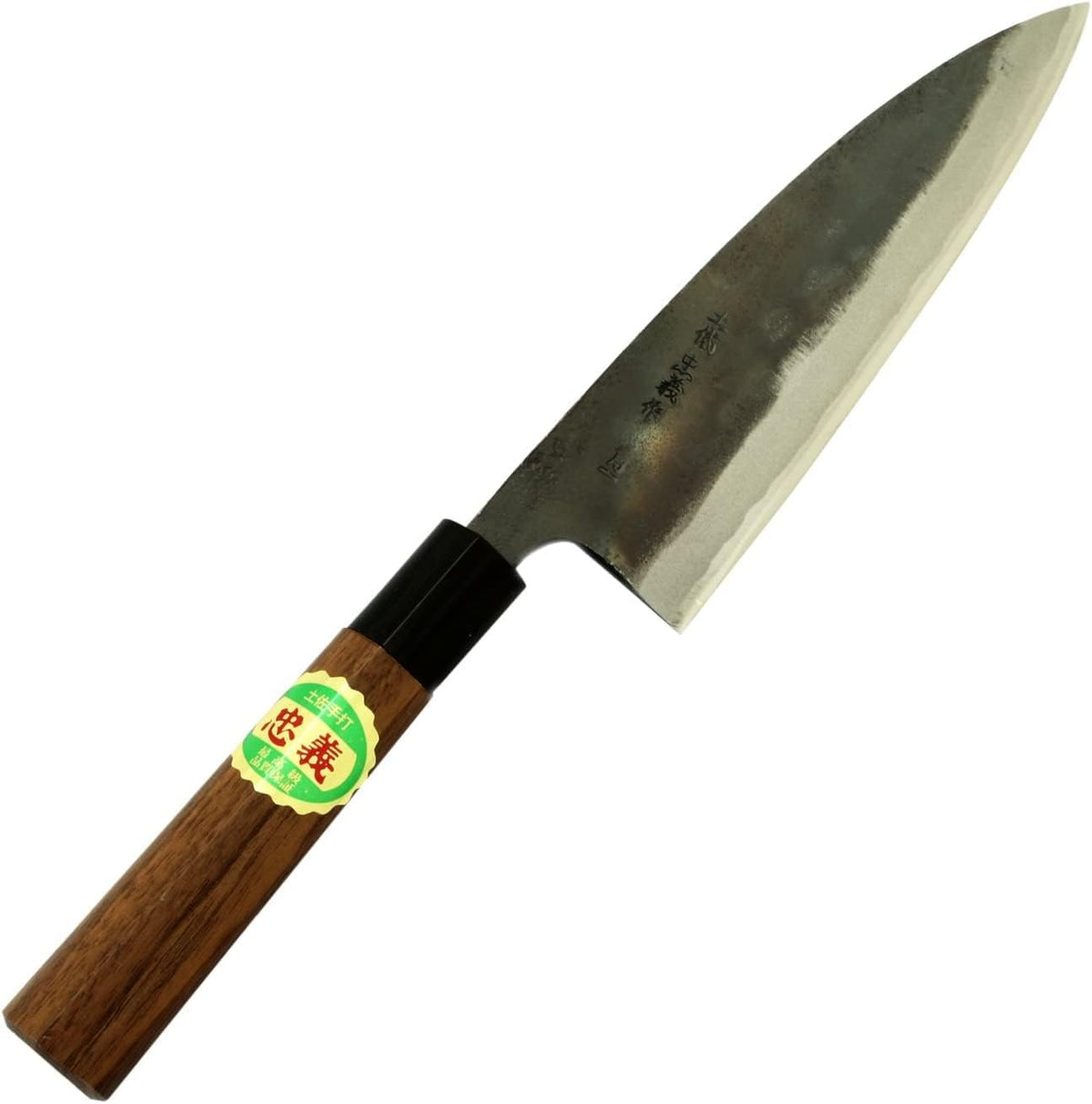 Tosa Knife, Black Uchi, Deba Knife, Blue Steel, No. 1, 8.3 inches (210 mm)