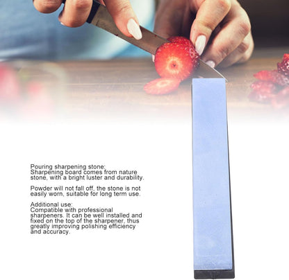 Knife Sharpening Stone, 15000 Grit Whetstone Fine Polishing Knife Sharpener Blades Polishing Tools for Kitchen Garden Tools 150x23x6mm