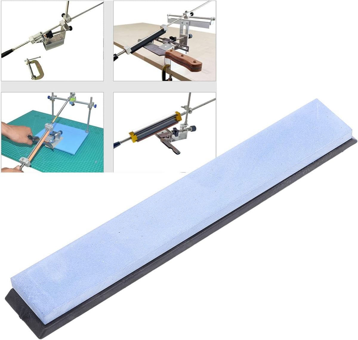 Knife Sharpening Stone, 15000 Grit Whetstone Fine Polishing Knife Sharpener Blades Polishing Tools for Kitchen Garden Tools 150x23x6mm