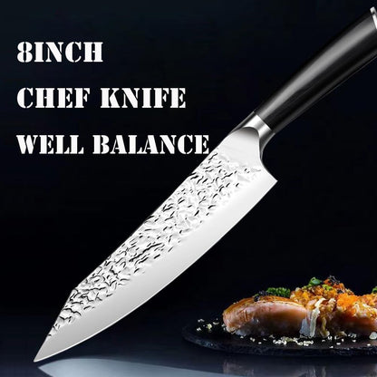 Paring Knife 3.5 inch Small Kitchen Knife Manual Sharpened 5Cr15Mov Stainless Steel Fruit Knife Full Tang with 3 Rivets in Ergonomic Pakkawood Handle