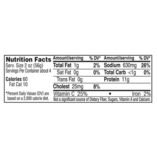 Carving Board, Slow Cooked Ham Sliced Deli Meat, 7.5 oz Pack