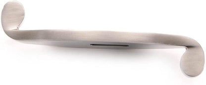 Knife Making Guard - (S Pattern) - (Designed by Harvey Dean, MS) - (Master Series) - Stainless Steel - (4.125 x 1.125 x .270 inches) - [.640 x .240 slot] - (USA Design) - (by KnifeKits)