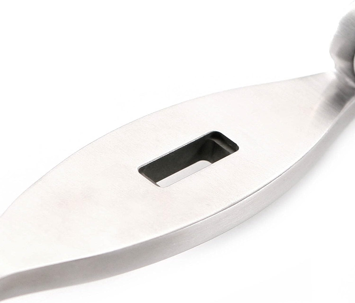 Knife Making Guard - (S Pattern) - (Designed by Harvey Dean, MS) - (Master Series) - Stainless Steel - (4.125 x 1.125 x .270 inches) - [.640 x .240 slot] - (USA Design) - (by KnifeKits)